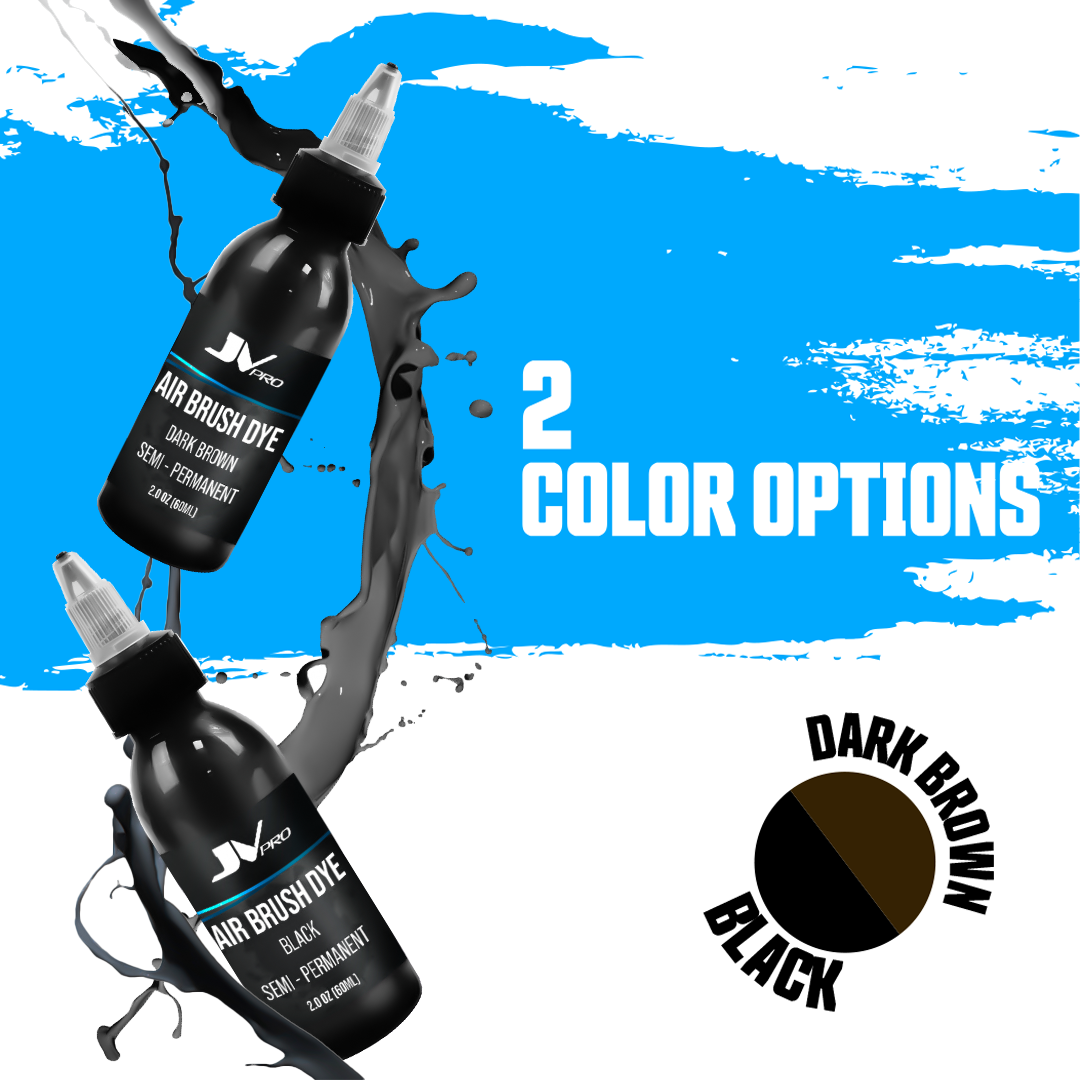 JV PRO Hair Colors - Airbrush Black Hair Dye