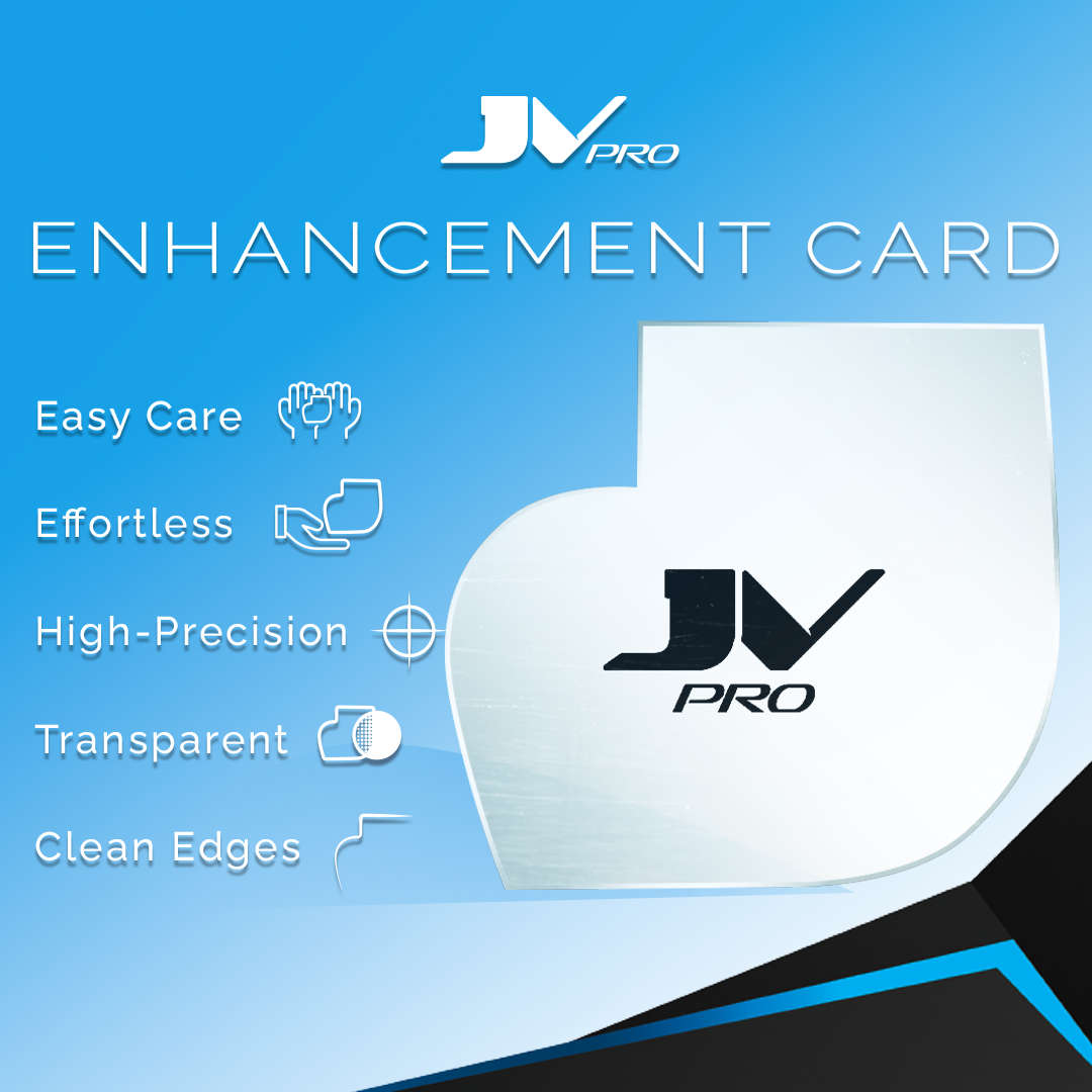 JV PRO Airbrush Stencil - Barber Enhancement Card