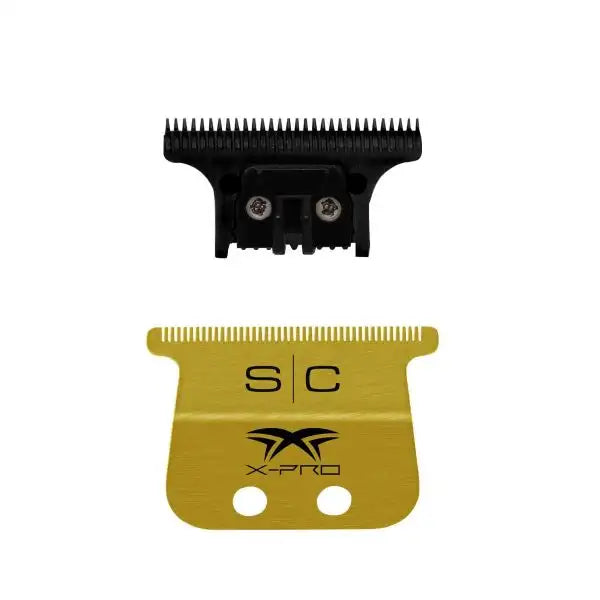 StyleCraft X-Pro Blade Gold - Durable zero-gap trimmer blade designed for precision, professional performance, and lasting sharpness.