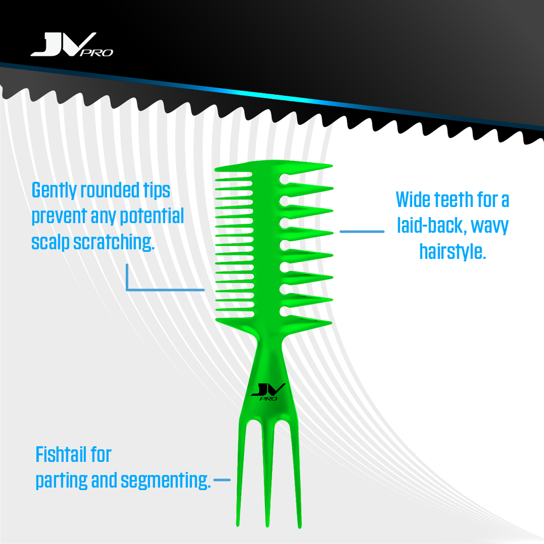JV PRO Wide Tooth Texture Comb - JV PRO USA