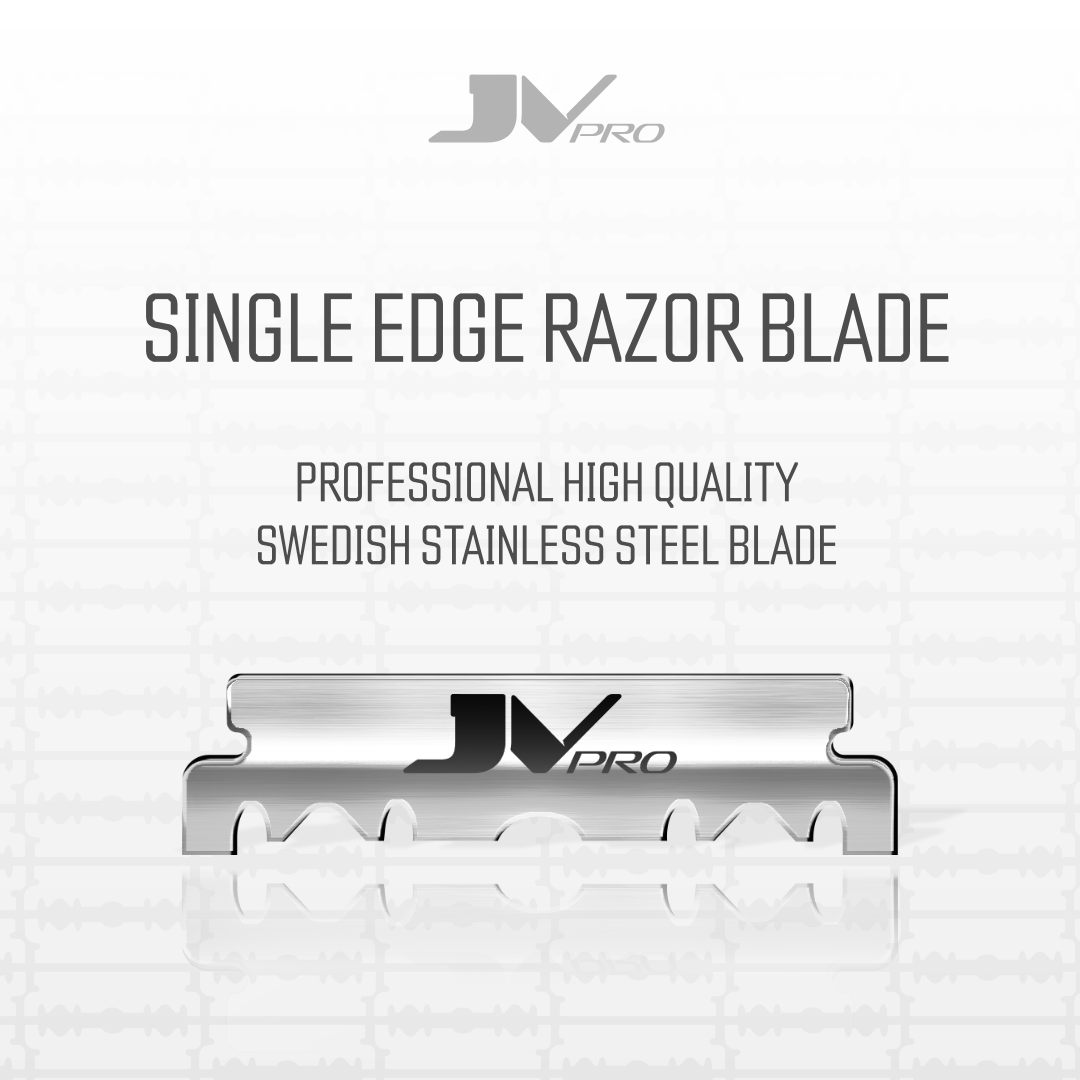 JV PRO Single Edge Razor Blade - Swedish Stainless Steel Single Razor Blade