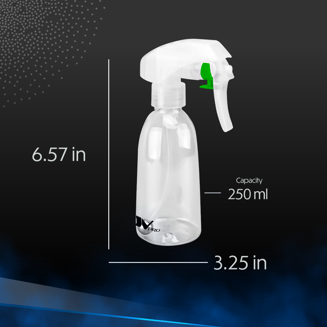 JV Pro 360 Fine Mist Spray Bottle - Ergonomic Spray Bottle for Hair