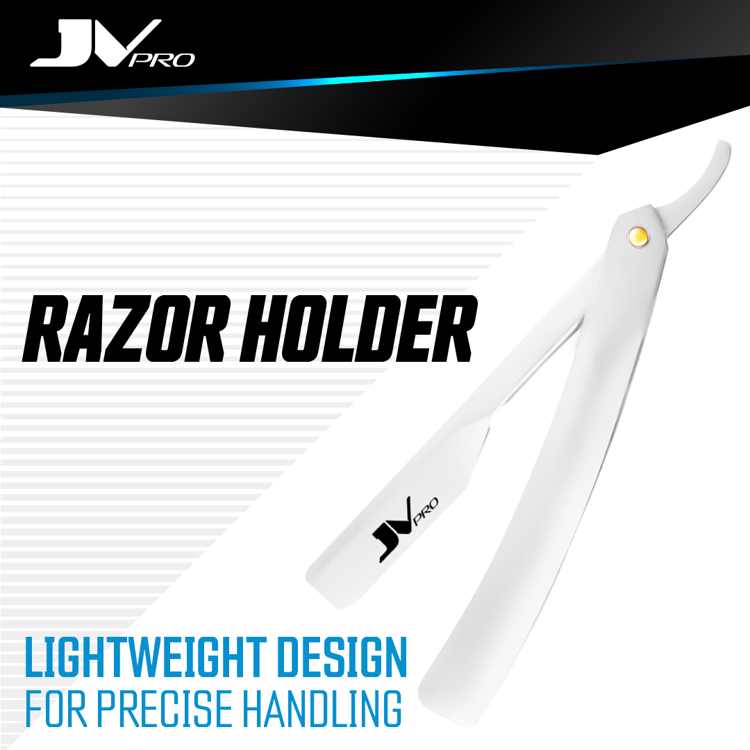 JV PRO Slide Razor Holder - Precision Barber Razor Blade Holder