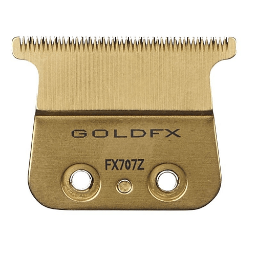 Unleash your style with the gold FX707Z blade for clippers. Designed for the Babyliss Pro trimmer, it guarantees a flawless and fashionable trim!
