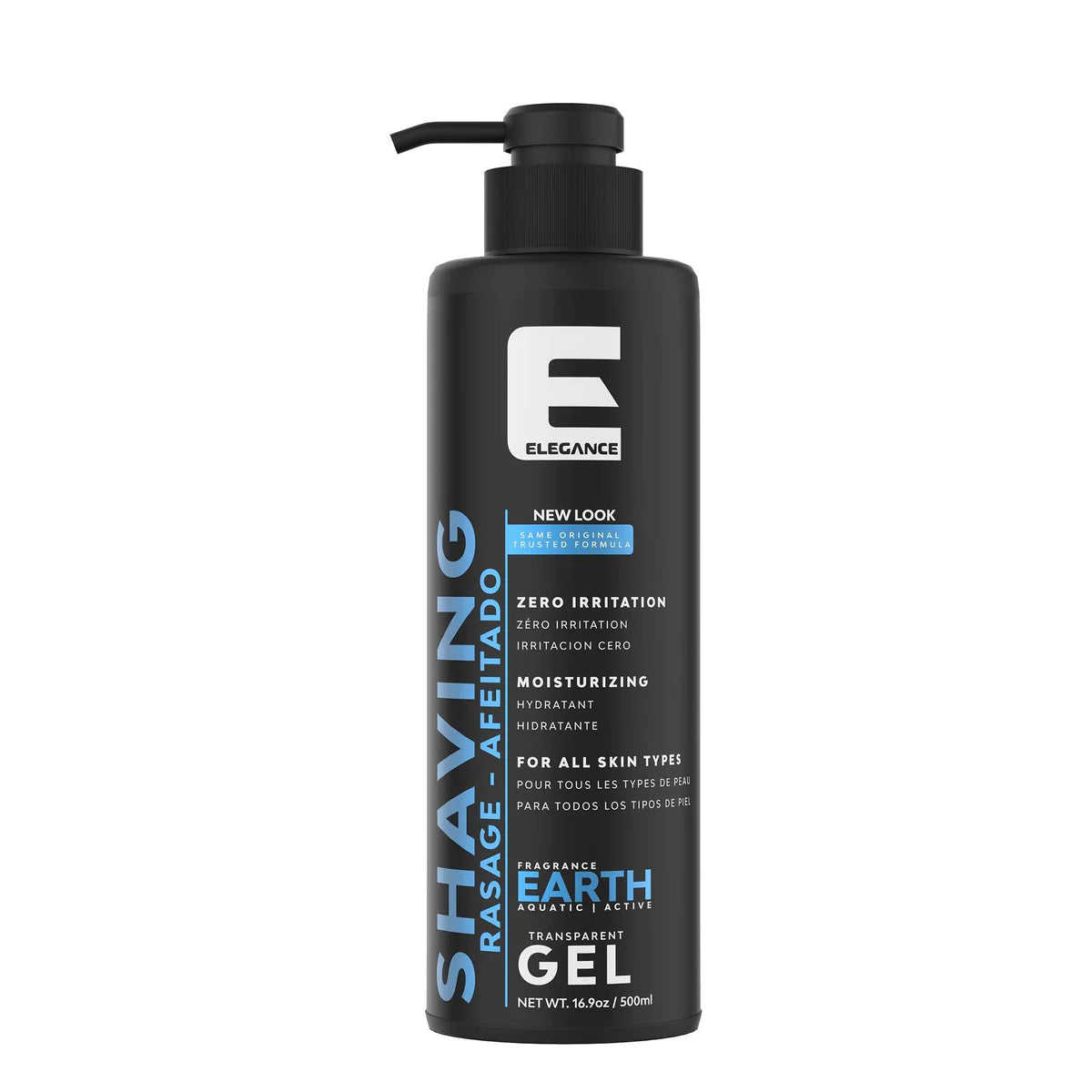 Shaving gel for men 16.9oz - a grooming product for a smooth and comfortable shave.